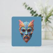 Norse God Odin Einladung (Stehend Vorderseite)