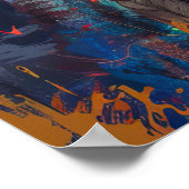 Norse Goddess Freyja, Königin von Valkyries, Blond Poster (Ecke)