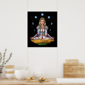 Norse Goddess Freyja Poster (Küche)