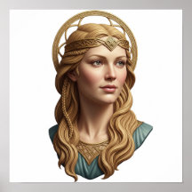 Norse Goddess Sif Portrait