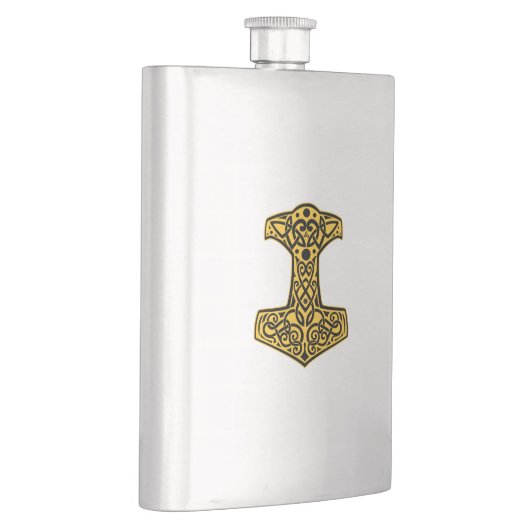 Norse Hammer Flachmann (Rechts)