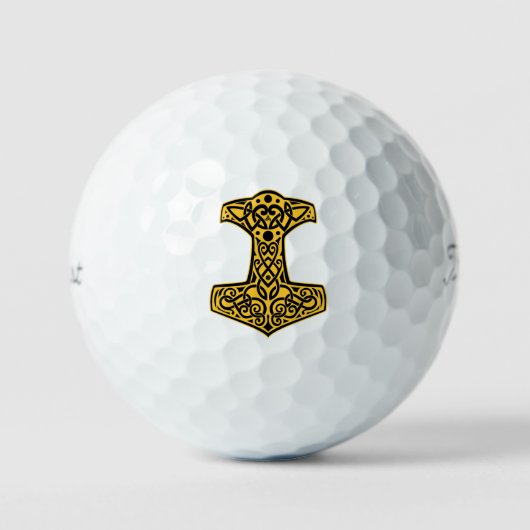 Norse Hammer Golfball (Vorderseite)