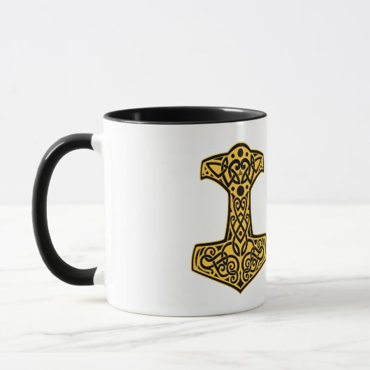 Norse Hammer Tasse (Links)