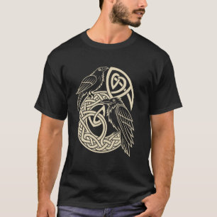 Norse Knüpfarbeit Ravens u2013 Huginn & Muninn Vik T-Shirt