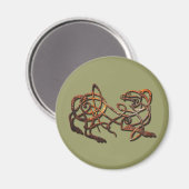 Norse Lion Magnet (Vorderseite/Rückseite)