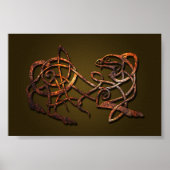 Norse Lion Poster (Vorne)