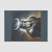 Norse Myth: Odin, der Gott von Krieg und Tod Seidenpapier (Vorderseite)