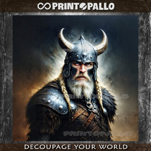 Norse Myth: Odin, der Gott von Krieg und Tod Seidenpapier