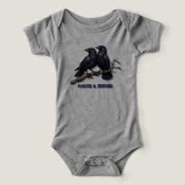 Norse Mythology Baby One-sie, Odins Ravens
