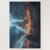 Norse Mythology Battle Scene Jigsaw Puzzle (Vertikal)