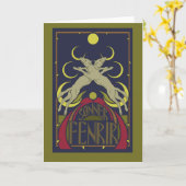 Norse Mythology Card Karte (Gelbe Blume)
