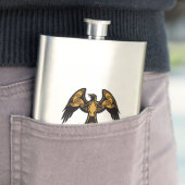 Norse-Raben-Flasche Flachmann (Beispiel)