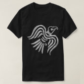 NORSE RAVEN BANNER VIKING FLAG SCANDINAVIAN DENMAR T-Shirt (Design vorne)