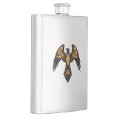 Norse Raven Flask Flachmann (Rechts)