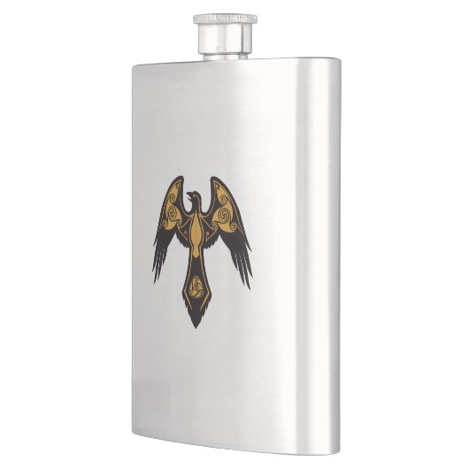 Norse Raven Flask Flachmann (Links)
