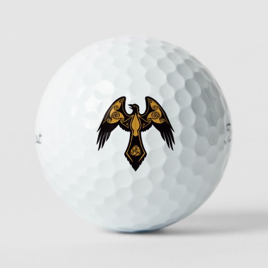 Norse Raven Golfball (Vorderseite)