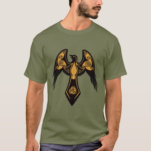 Norse Raven T - Shirt (Vorderseite)