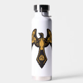 Norse Raven Water Flasche (Links)
