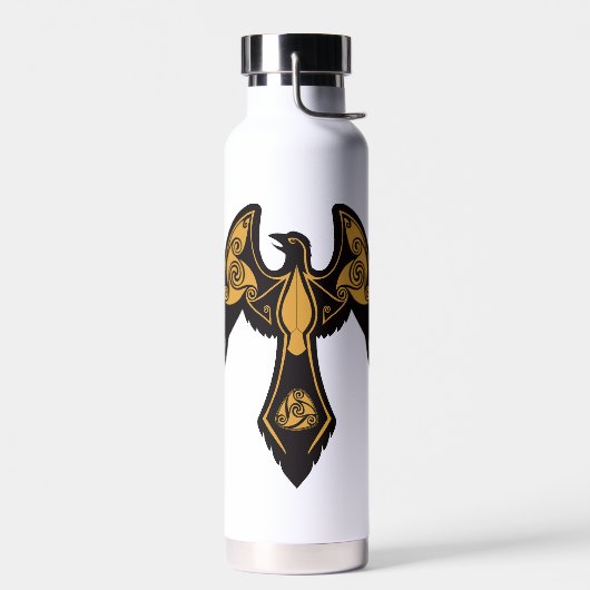 Norse Raven Water Flasche (Links)