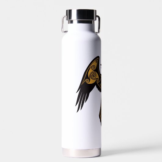 Norse Raven Water Flasche (Vorne)