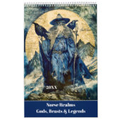 Norse Realms – Gods, Beasts & Legends Calendar Kalender (Titelbild)