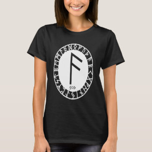 Norse Rune ANSUZ Viking Rune Symbol Celtic Rune Gl T-Shirt