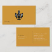 Norse Spear Business Card Visitenkarte (Vorne/Hinten)