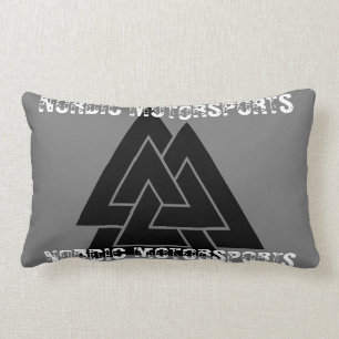 NORSE VALKNUT LOGO DESIGN - MACHEN SIE ES IHR EIGE LENDENKISSEN