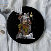 Norse Viking God Odin Button (Beispiel)