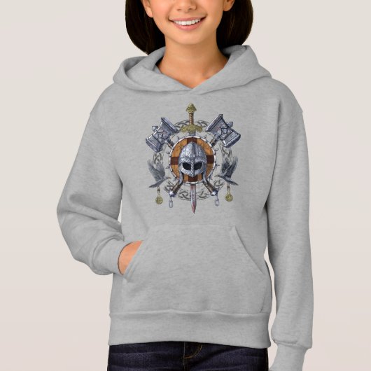 Norse Viking Warrior Armory Hoodie (Vorderseite)