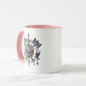 Norse Viking Warrior Armory Tasse (Vorderseite Links)