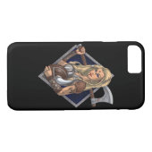 Norse Viking Warrior Case-Mate iPhone Hülle (Rückseite (Horizontal))