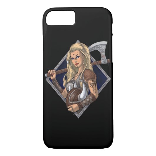 Norse Viking Warrior Case-Mate iPhone Hülle (Rückseite)