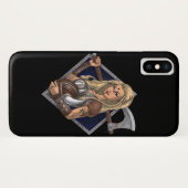 Norse Viking Warrior Case-Mate iPhone Hülle (Rückseite (Horizontal))