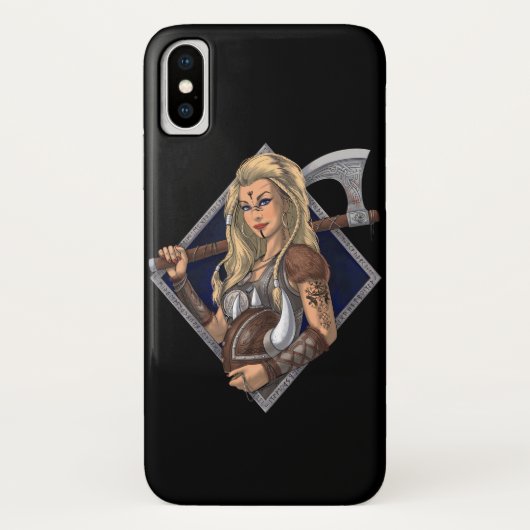 Norse Viking Warrior Case-Mate iPhone Hülle (Rückseite)