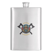 Norse Warrior Flask Flachmann (Vorderseite)