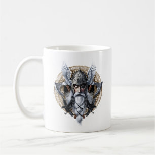 Norse Warrior God Odin Kaffeetasse