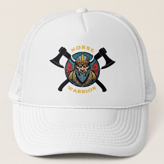 Norse Warrior Hat Truckerkappe (Vorderseite)