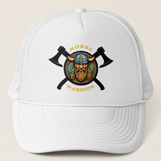 Norse Warrior Hat Truckerkappe (Vorderseite)