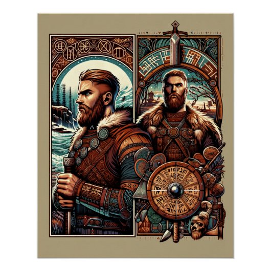 Norse Warrior Legacy Poster (Vorderseite)