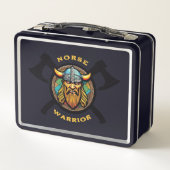 Norse Warrior Metal Lunch Box (Rückseite)