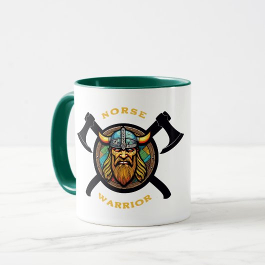 Norse Warrior Tasse (Vorderseite Links)
