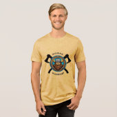 Norse Warrior Tri-Blend Shirt (Vorderseite voll)