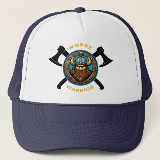 Norse Warrior Trucker Hat Truckerkappe (Vorderseite)