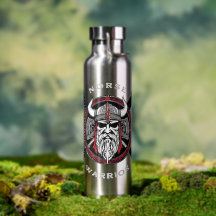 Norse Warrior Wasser Flasche