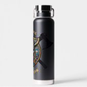 Norse Warrior Wasser Flasche (Rückseite)