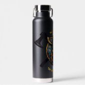 Norse Warrior Wasser Flasche (Vorne)