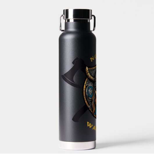 Norse Warrior Wasser Flasche (Vorne)