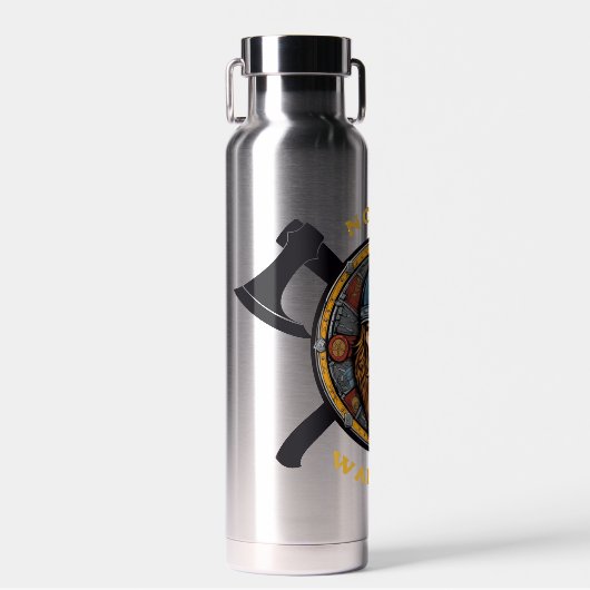 Norse Warrior Wasser Flasche (Vorne)