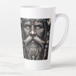Norse Wikinger Krieger Latte Tasse 12 oz & 17 oz